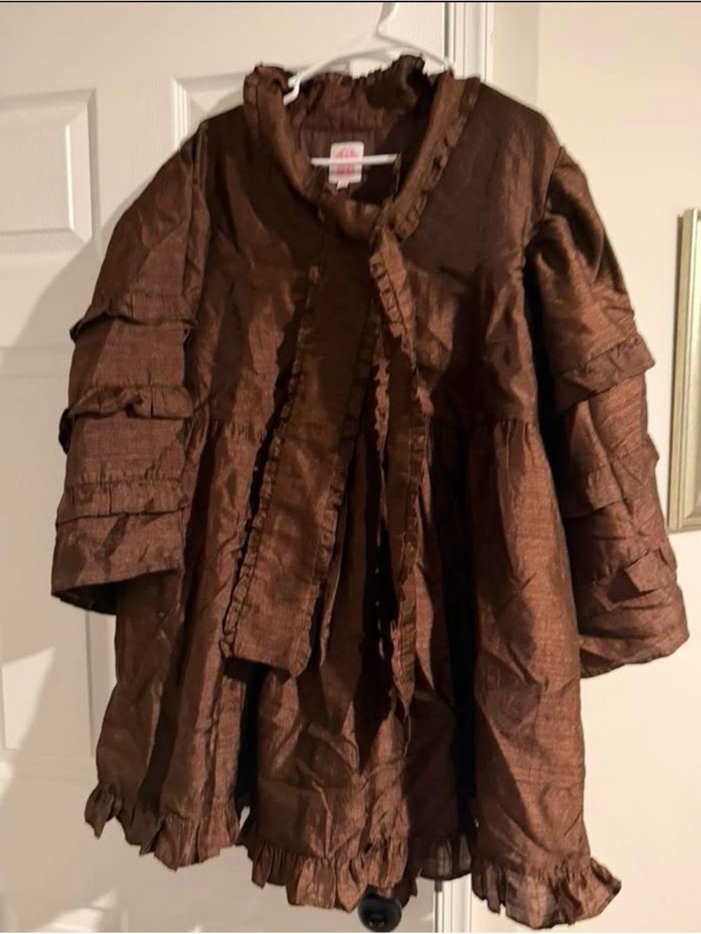 Chocolate Elizabeth Wilson dress 👗